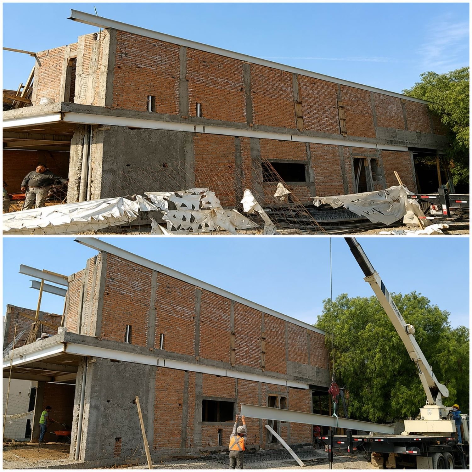 Imagen complementaria de obra metálica casa en balvanera, corregidora, querétaro