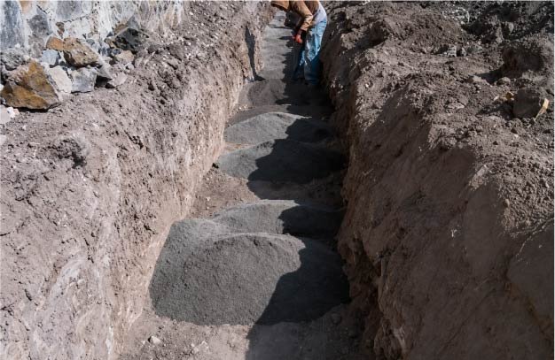 Excavación y nivelación de terreno