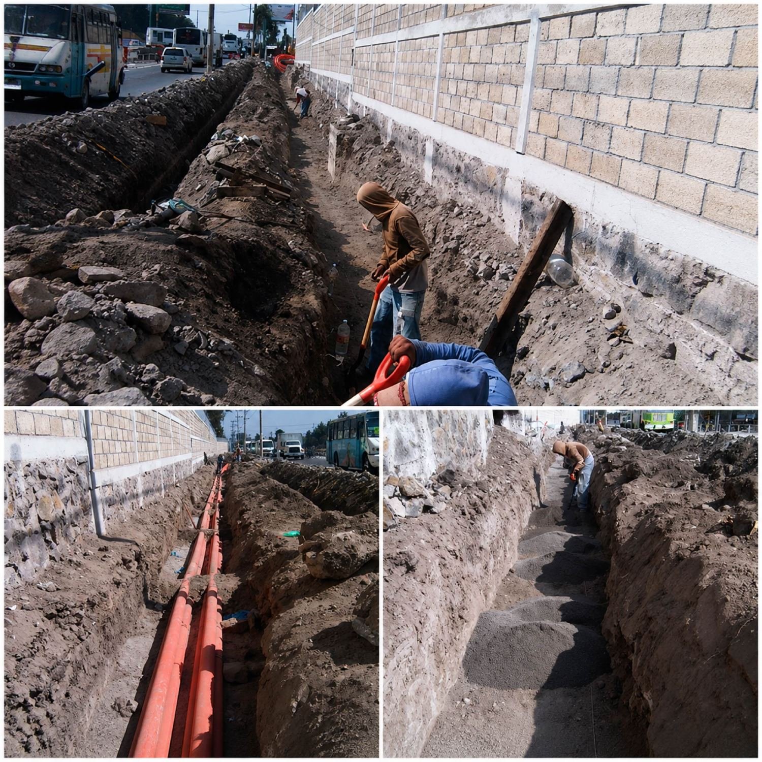 Imagen complementaria de excavación y nivelación de terreno